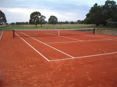 the Surfaces of  tennis